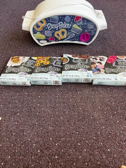 Easy-Bake Oven with 4 Food Mixes – $15