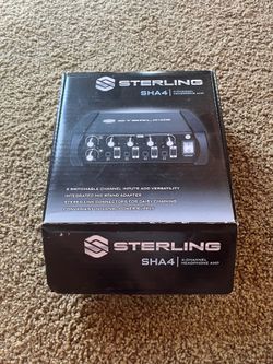 Sterling SHA4 4-Channel Headphone Amplifier
