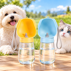 Portable Pet Water Bottle for Dogs & Cats – Travel Drinking Bottle