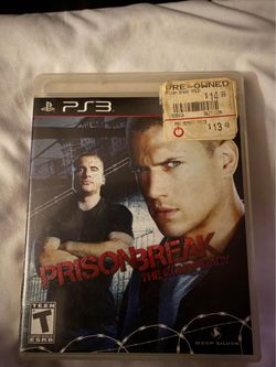 Prison Break: The Conspiracy – PS3 | Rare Physical Copy