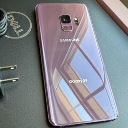 Samsung Galaxy S9,  Unlocked   for all Company Carrier ,  Excellent Condition  Like New