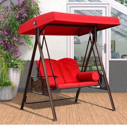 2 Seat Outdoor Swing 