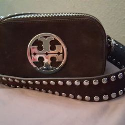 TORY BURCH  The Tory Burch Mini Miller Suede Crossbody Bag