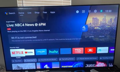 TCL 65 inch Android TV 4K