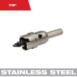 Milwaukee 7/8 in. Carbide Hole Cutter (1-Pack) @Mil-864