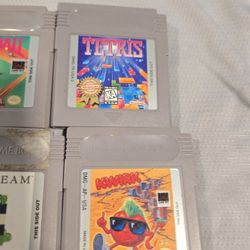 Nintendo Game Boy Games All 6 Games For 60