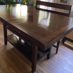 Dining Table With Seat Bench