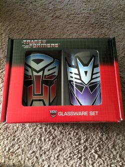 Transformers Glassware Pint Glasses