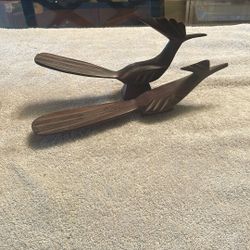 Roadrunners Hand Carved 