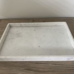 Marble Coffee Table Tray 18” X 12”