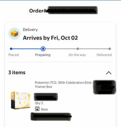 Pokémon 30th Anniversary Celebration ETB - Sealed