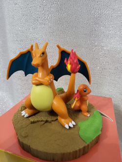Pokemon Charizard and Charmander Figure  - Only 1 Left