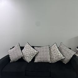 Black Couches