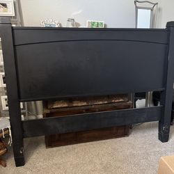 Queen Solid Wood Headboard 