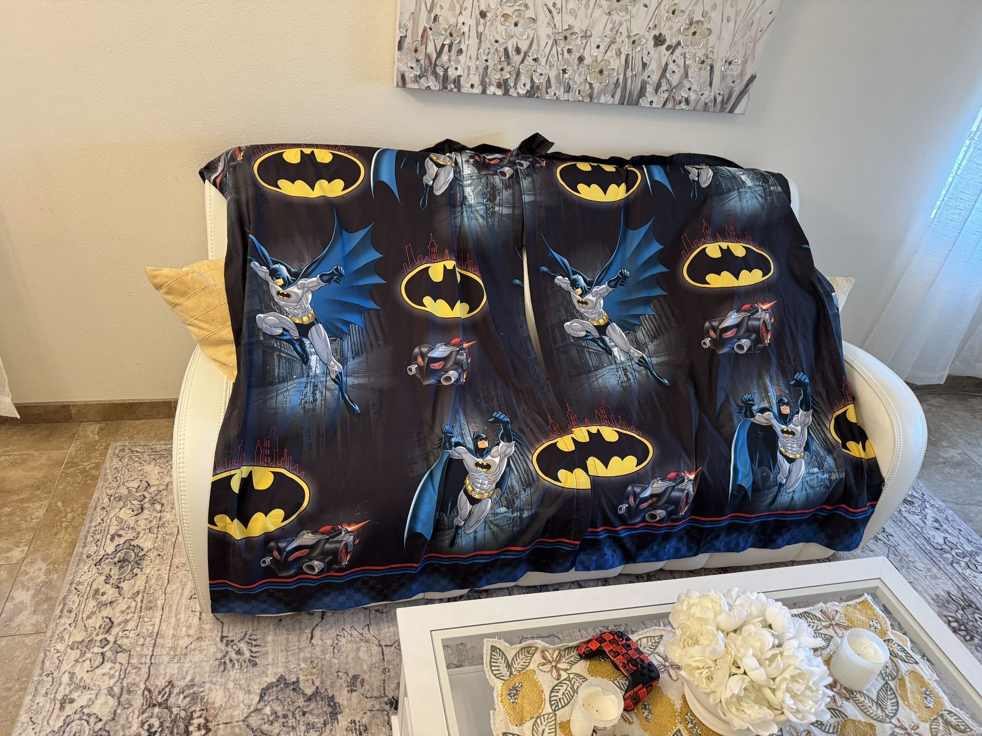 Batman Window Curtains