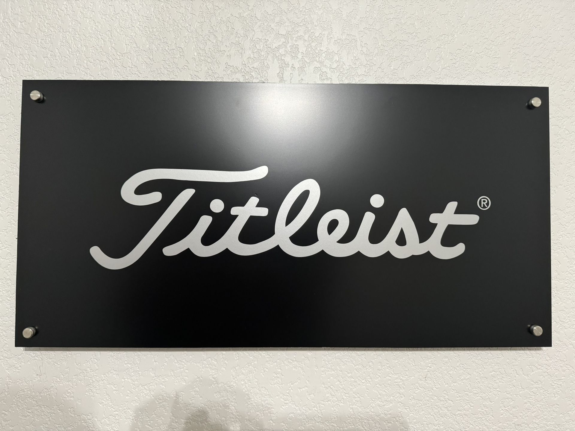 Titleist sign