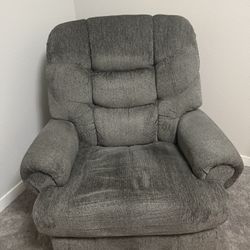 Large Recliner With Outlets 