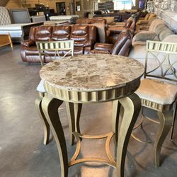 Bar Table With 2 Chairs 