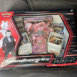 Pokemon Team Rockets Mewtwo Ex Box
