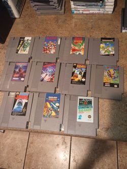 Nintendo NES games $10 each all clean and tested pick up in Glendale $10 each