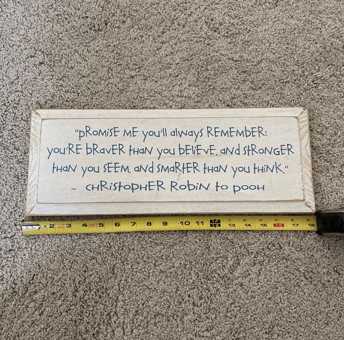 Disney Home Decoration Sign