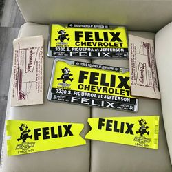 Felix Chevrolet Plates & Flags