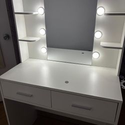 White Vanity