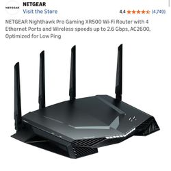 Netgear nighthawk XR500