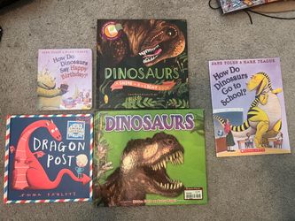 Dino books lot