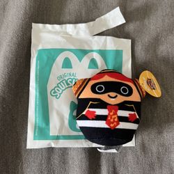 FT McDonald’s Squishmallow Hamburglar TRADE Grimace NEW