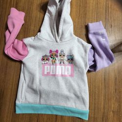 Puma girls lol hoodie exclusive sz 5