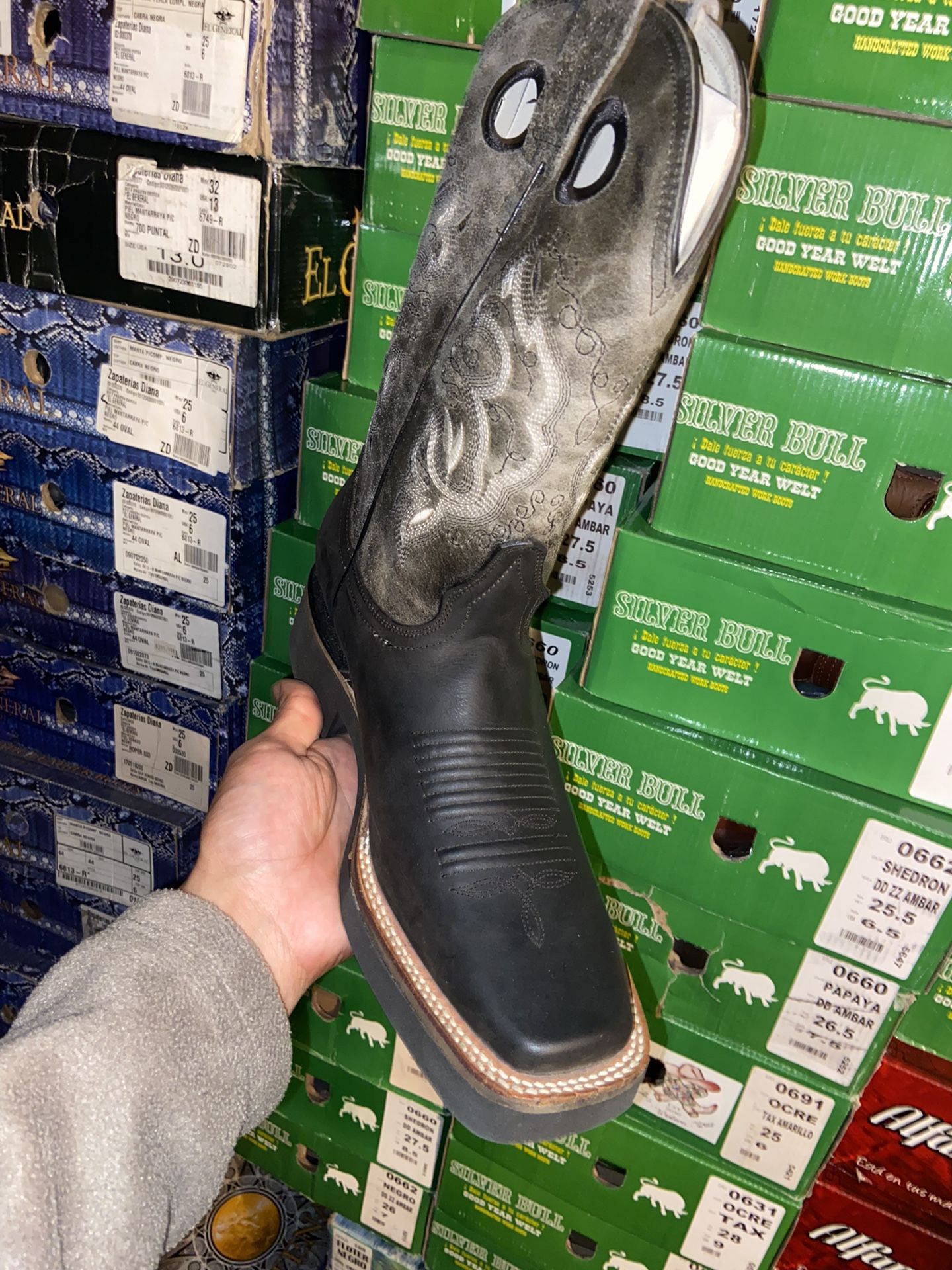 Squared Toe Boots