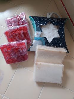 Lot of bar soap