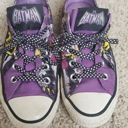 DC Batman Converse Mens 4 WM Size 6