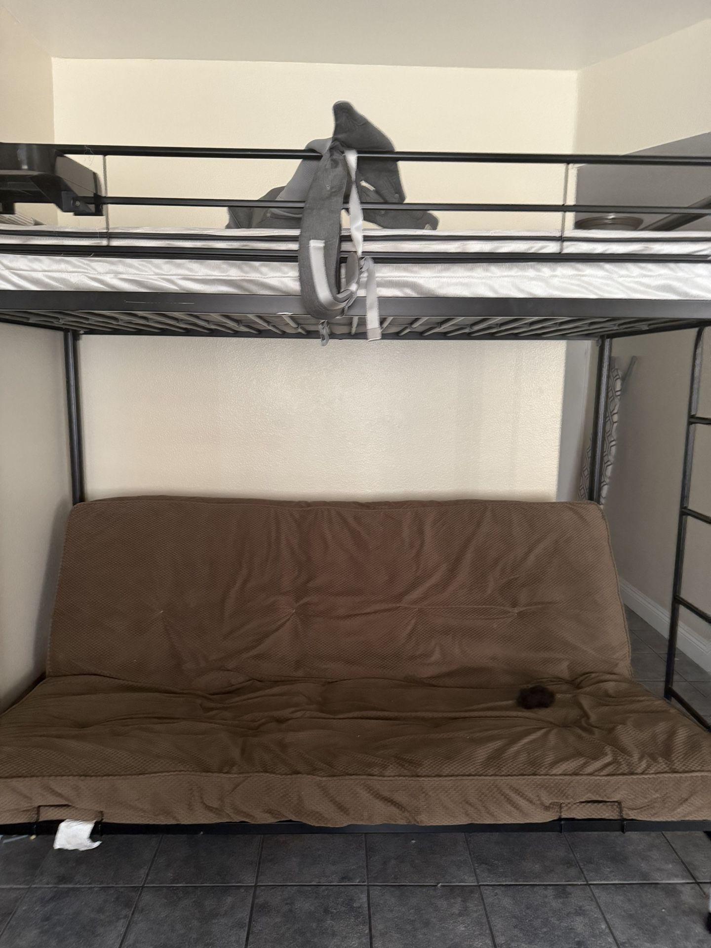 Futon Bottom Bunk Bed 