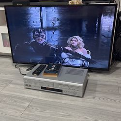 TV HDMI, VHS Rec And Computer 