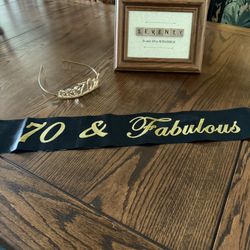 70th Birthday Package