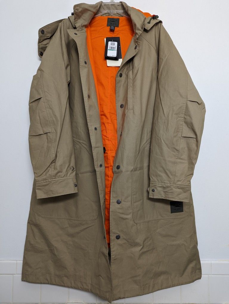 Converse Jack Purcell Todd Snyder Parka Trench Coat Beige Men L NWT QS MSRP $300