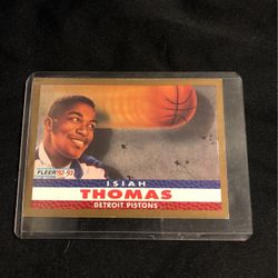 1992-93 FLEER Isiah Thomas #255