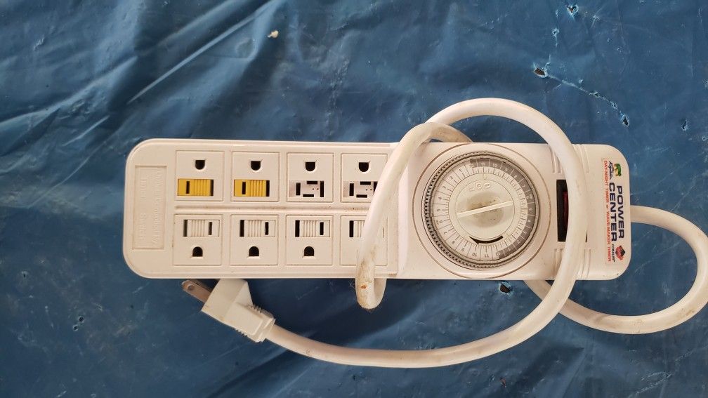 Power Strip With Timer Function