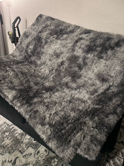 Open but new shag carpet