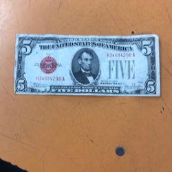 United States, Five Dollar 1928 