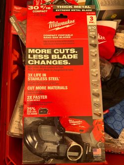 Milwaukee bandsaw blades
