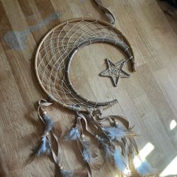 Moon And Star Dream Catcher 