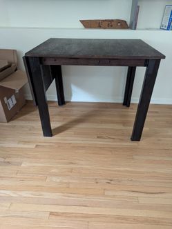 Small Wood Drop Leaf Table - homemade