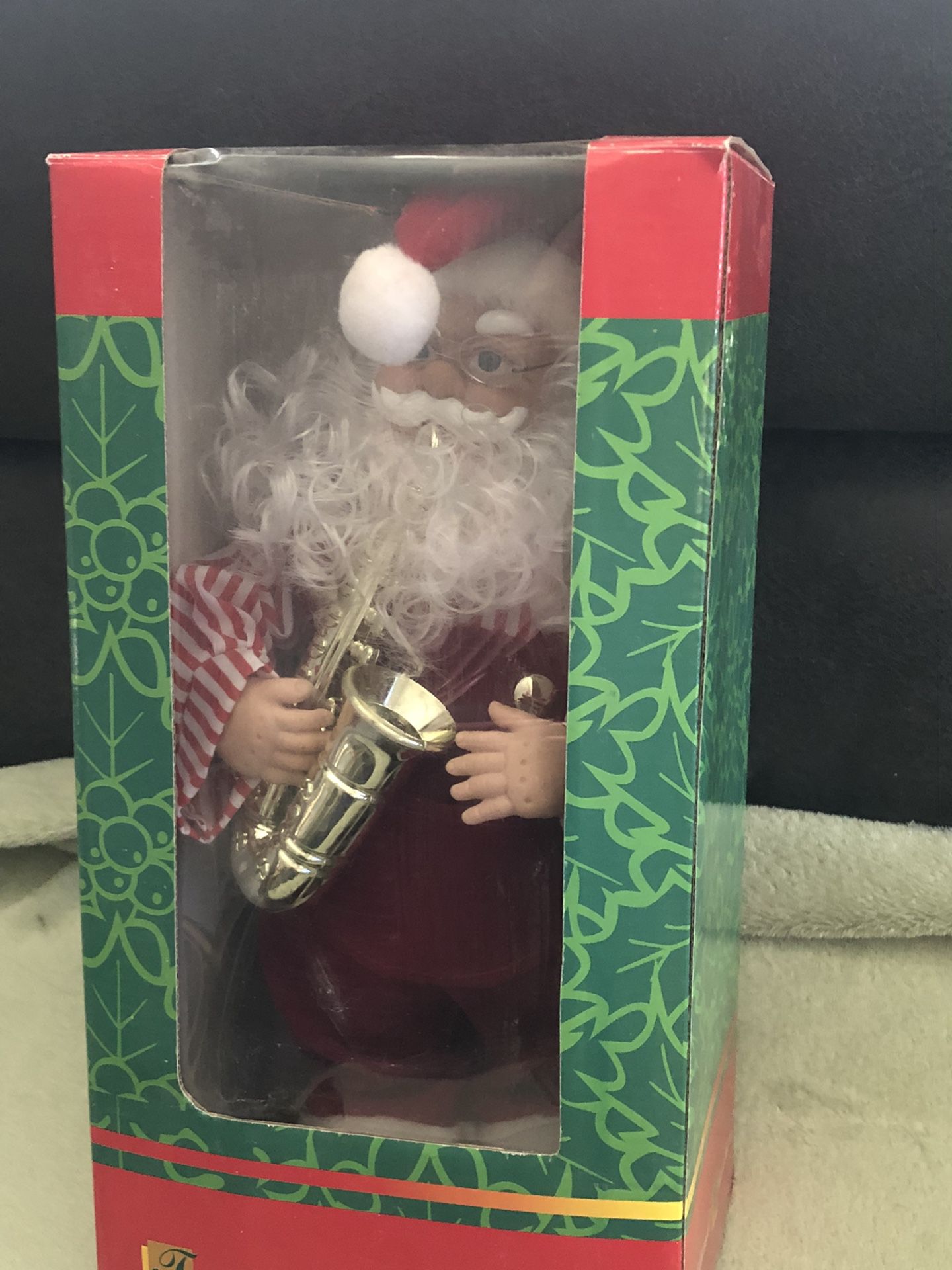 Santa Claus With Saxophone  