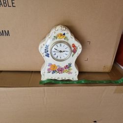 Quartz Porcelain Decorative Clock