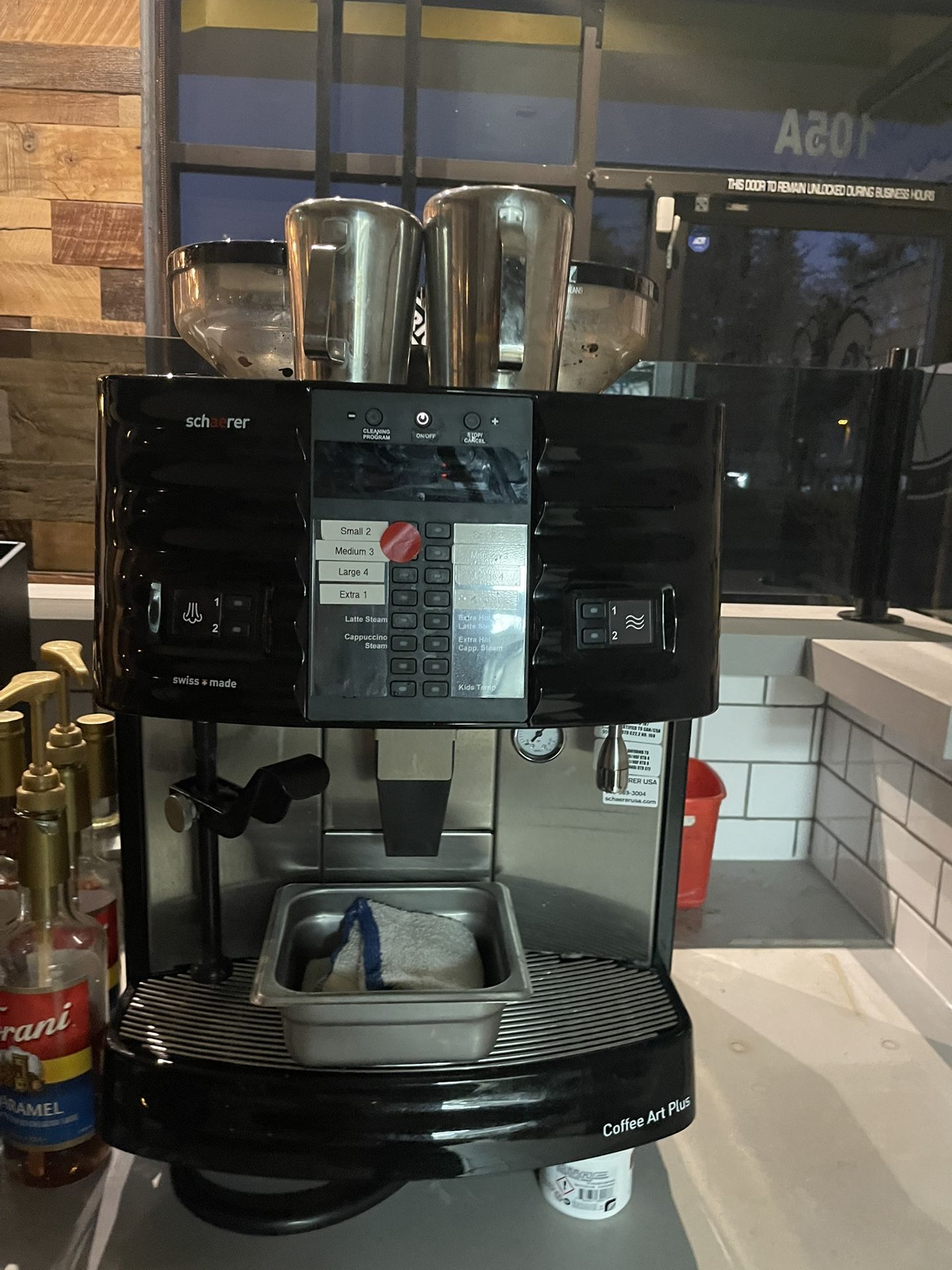 SCHAERER Coffee Art Espresso Professionally