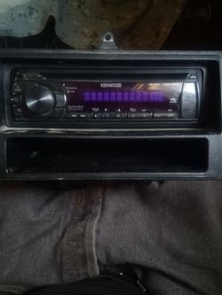 Kenwood single din stero