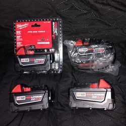 Milwaukee M18 Batteries 